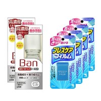 LION 狮王 Ban 高浓度止汗液 30ml *2瓶+KOBAYASHI 小林制药 薄荷味胃气糖 24片*4盒