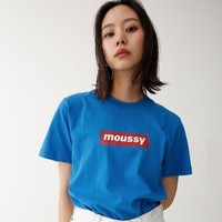 凑单品:MOUSSY 女士纯棉简约T恤