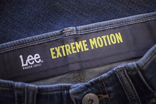 Lee 李 现代系列 EXTREME MOTION 20154 男士修身直筒牛仔裤