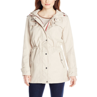 TOMMY HILFIGER Hampton 女士斜纹防水大衣