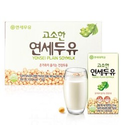 韩国进口 延世YONSEI  香香豆奶牛奶饮料 200ml*6盒 *18件