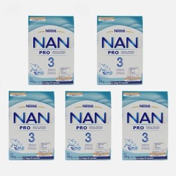 Nestle雀巢NAN能恩  PRO系列 3段婴儿奶粉 5盒装