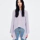 PULL＆BEAR 05559205 女士缎带装饰针织衫