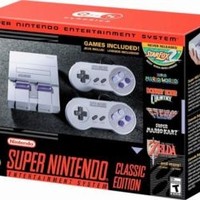 Nintendo 任天堂 SNES Classic Mini 复刻游戏主机