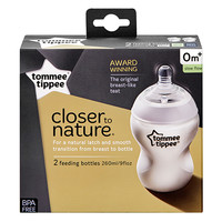 凑单品：tommee tippee 汤美天地 母乳自然奶瓶 1段（0-3个月）260ml*2个