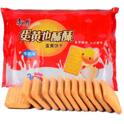 康师傅蛋黄也酥酥牛奶味240g *2件