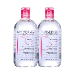 25日0点:Bioderma 贝德玛 卸妆水 粉水 500ml*