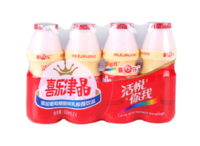 喜乐津晶 乳酸菌饮品 牛奶发酵乳酸饮料160ml*4瓶
