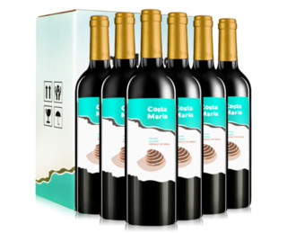 Maria 玛利亚海之情 半甜红葡萄酒750ml*6瓶整箱装+赠1瓶