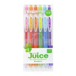 百乐(PILOT) JUICE彩色中性笔\/按动啫喱笔 果汁