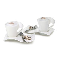 凑单品：Villeroy & Boch 德国维宝 New Wave系列 咖啡杯组6件套