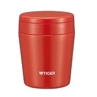 凑单品：TIGER 虎牌 梦重力 MCL-B025-RC 迷你不锈钢焖烧杯 250ml