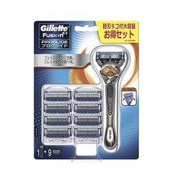 Gillette 吉列 Fusion PROGLIDE 锋隐致顺 手动剃须刀（含1刀架9刀头）