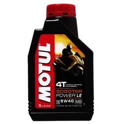 摩特（MOTUL）SCOOTER POWER 4T全合成摩托车机油润滑油踏板专用 5W-40 SL级 1L