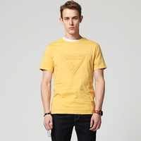 GUESS 男士LOGO短袖T恤