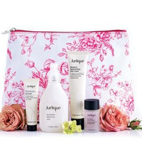 Jurlique 茱莉蔻 保湿柔润五件套装(花卉水100ml+日霜40ml+眼霜15ml+精华水10ml+化妆包)