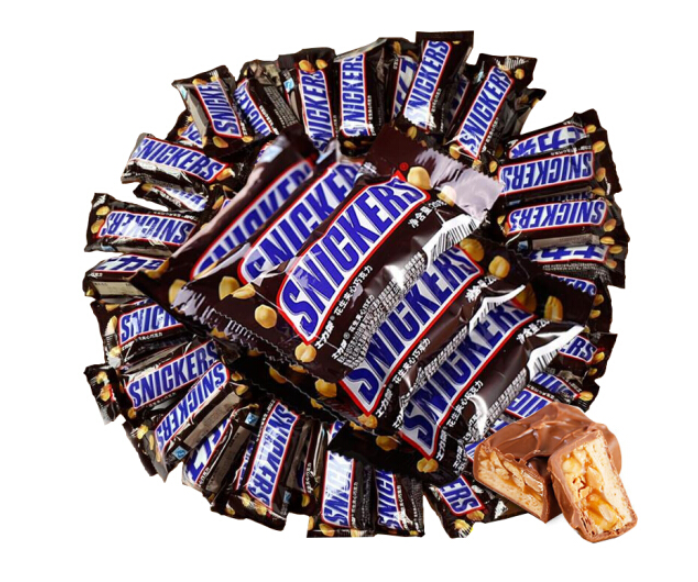 88vip: snickers 士力架 花生夹心巧克力 1000g *3件