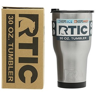 中亚Prime会员：RTIC Stainless Steel Tumbler 不锈钢保冷杯 30Oz（约887ml）