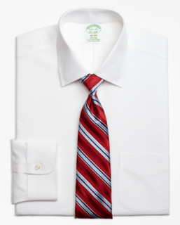 Brooks Brothers Milano Slim-Fit 免熨烫衬衣*4