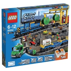 LEGO 乐高 城市列车系列 Cargo Train 货运列车 60052