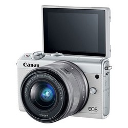 佳能EOS M100微单相机美颜自拍数码相机高清