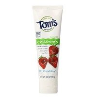 凑单品：Tom‘s OF MAINE Anticavity Fluoride 儿童 草莓味 牙膏 119g *3支