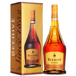 蜂巢（Beehive）洋酒 VSOP 蜂蜜 白兰地 1L