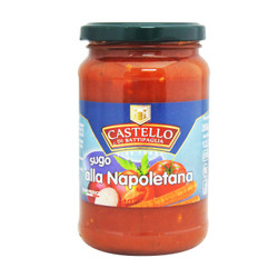 意大利进口 卡斯特（CASTELLO）拿破仑风味番茄调味酱350g *3件