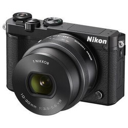 Nikon 尼康 J5+1 黑色 微单相机（ 尼克尔 VR防抖 10-30mm f/3.5-5.6 PD）