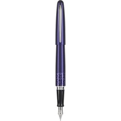 PILOT 百乐 88G金属杆动物系列钢笔FP-MR2-F-LPD 练字钢笔 F咀 紫色豹纹