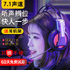 E－3LUE/宜博 H971吃鸡游戏耳机头戴式电脑7.1声道电竞老徐外设店（需用券）