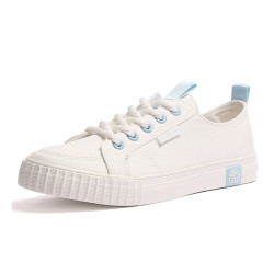 人本 2182320024 女士小白鞋