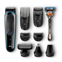 中亚Prime会员：BRAUN 博朗 Multigroomer MGK3080 九合一毛发修剪套装