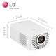 12日0点：LG PF1500G-GL 投影仪 1080P分辨率 1400流明