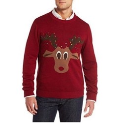 Alex Stevens 男子圣诞驯鹿针织衫