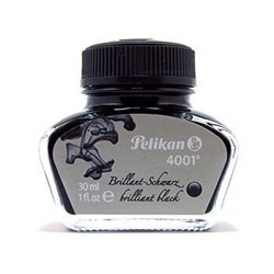 Pelikan 百利金 4001 水性染料墨水 30ml  亮黑色