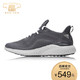  adidas阿迪达斯 男子alphabounce em m跑步鞋CQ1342 五度灰/亮白/1号黑色 40.5　