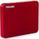 14日8点：TOSHIBA 东芝 V8 CANVIO高端系列 2.5英寸 移动硬盘 1TB 活力红