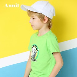 安奈儿 EB821220 儿童短袖T恤