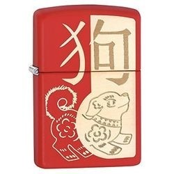 ZIPPO 之宝 Chinese Zodiac 十二生肖·狗 打火机