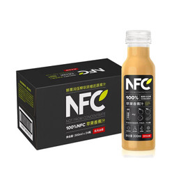 农夫山泉NFC果汁300ml*24瓶/箱100%苹果香蕉果汁 到期日6月8号