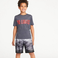 Old Navy 147740 男童渐变色印花松紧腰短裤 
