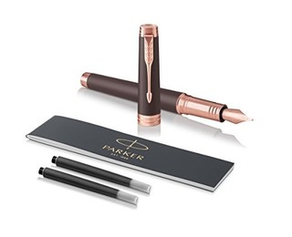 PARKER 派克 Premier 首席 M尖 Soft Brown 钢笔