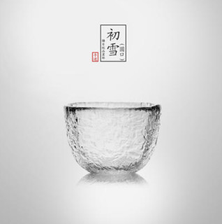 当当优品 锤目纹 品茗杯 50ml 初雪（圆口）