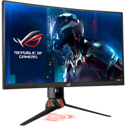 ASUS 华硕 ROG 玩家国度 PG27VQ 电竞显示器（165Hz、G-Sync、1800R、RGB幻彩联动）