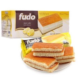 马来西亚进口 福多（fudo）蛋糕 奶油味 432g *5件