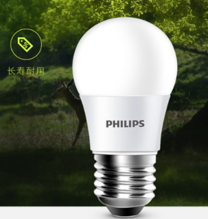 Philips 飞利浦 LED灯泡 E27 2.5w 白色