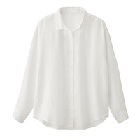 GU 极优 297157 女士亚麻衬衫