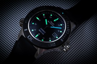 GLYCINE 冠星 Combat Sub Aquarius GL0039 男士机械腕表