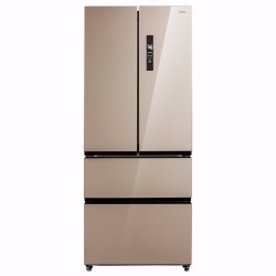 美的(Midea)421升 变频节能 风冷无霜多门冰箱 芙蓉金 BCD-421WTPM(E)